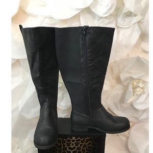 Lane Bryant New Knee Extra Wide Black Boots